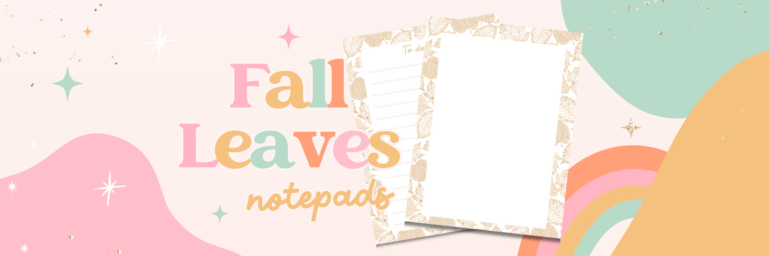 Leaves, Lattes, & Lists 🍂 Free Fall Printable Notepads