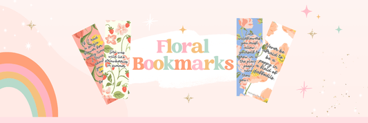 Floral Bookmarks: Free Printable to Add a Little Bloom to Your Books! 🌸