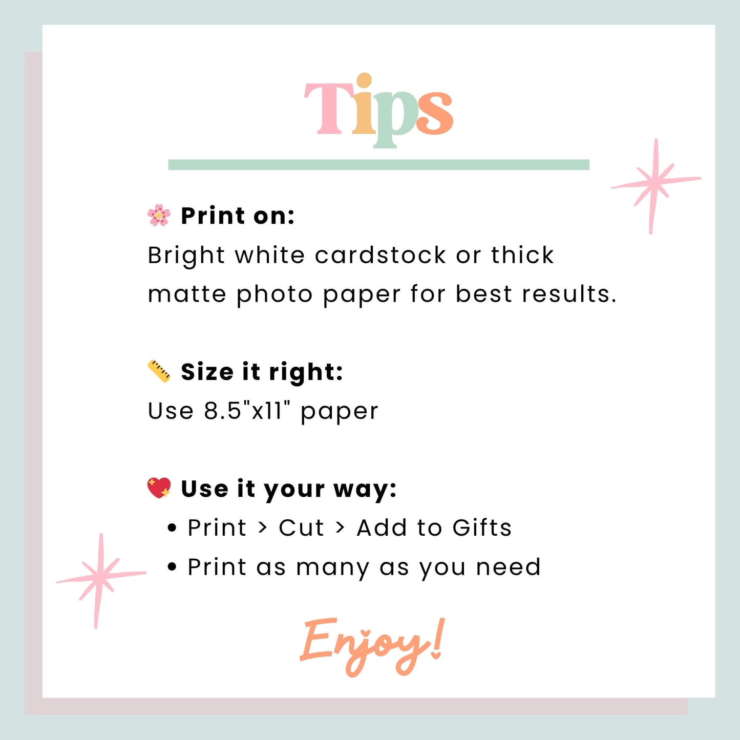 Christmas Gift Tags – Volume I | Printable Holiday Tags PDF