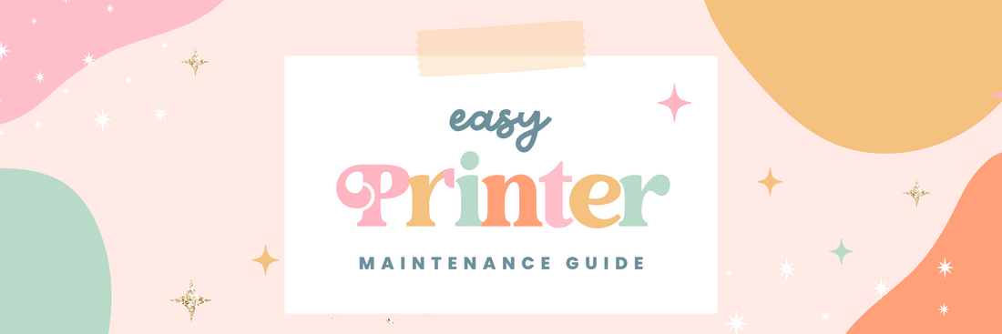 easy printer maintenance guide.