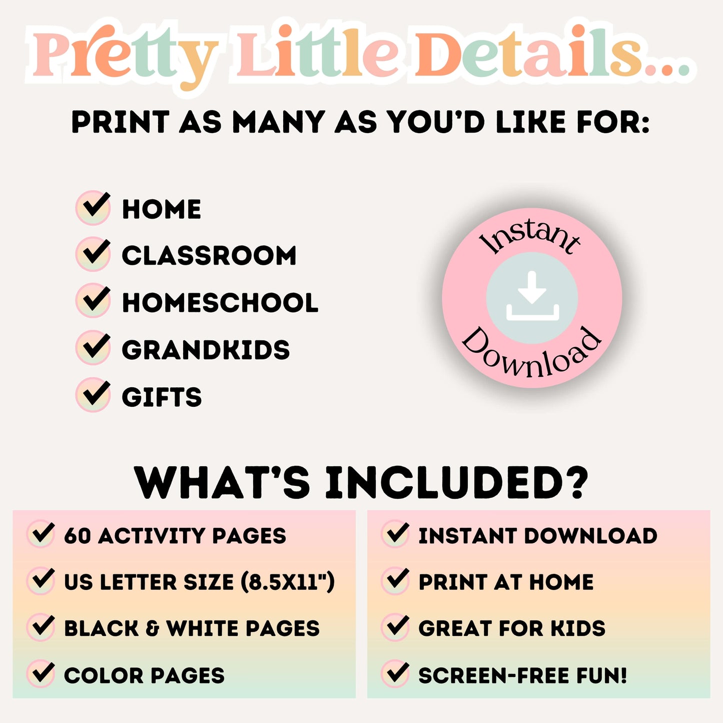 Valentine’s Day Activity Workbook for Kids | Printable Games, Puzzles & Fun Pages