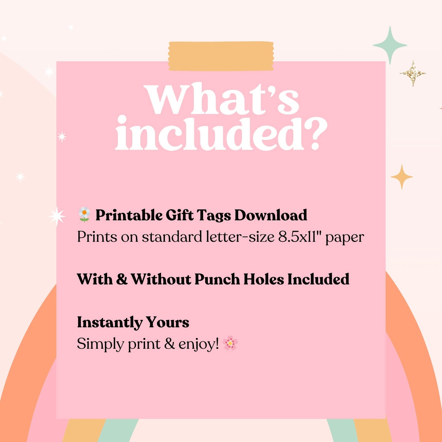 Christmas Gift Tags – Volume I | Printable Holiday Tags PDF