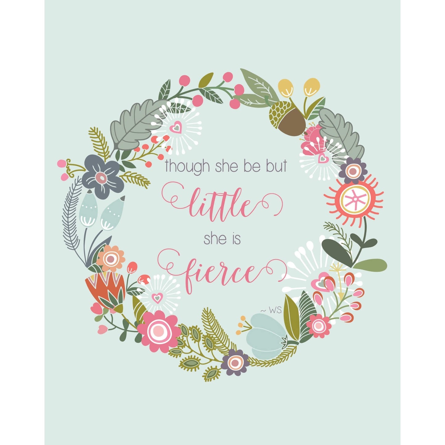 Little But Fierce Printable Download