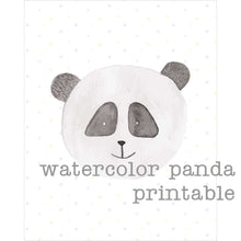 Penelope Panda Bear Printable Download